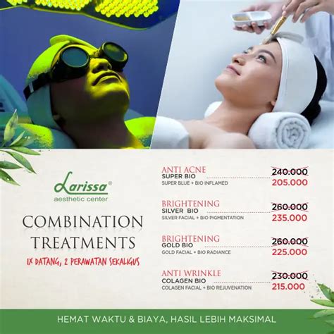 5 Perawatan Larissa Harga di Bawah 100 Ribu: Glowing Tanpa Bikin Kantong Bolong! 5 Perawatan Larissa Harga di Bawah 100 Ribu: Glowing Tanpa Bikin Kantong Bolong!