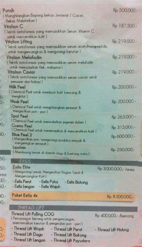 7 Biaya Perawatan di NMW yang Bikin Kantong Bolong, Hingga Rp 12 Juta! 7 Biaya Perawatan di NMW yang Bikin Kantong Bolong, Hingga Rp 12 Juta!