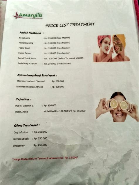 5 Harga Perawatan Athena yang Bikin Kantong Gak Jebol (Plus Bonus!) 5 Harga Perawatan Athena yang Bikin Kantong Gak Jebol (Plus Bonus!)